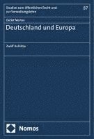 bokomslag Deutschland und Europa