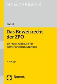bokomslag Das Beweisrecht der ZPO