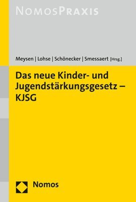 bokomslag Das Neue Kinder- Und Jugendstarkungsgesetz - Kjsg