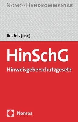 bokomslag Hinweisgeberschutzgesetz: Hinschg: Handkommentar