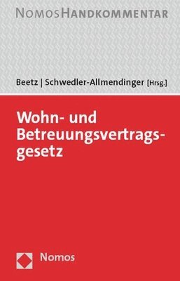 bokomslag Wohn- und Betreuungsvertragsgesetz