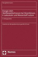 bokomslag Energie 2021: Wettbewerbschancen Bei Stromborsen, E-Ladesaulen Und Wasserstoff Nutzen: 8. Sektorgutachten