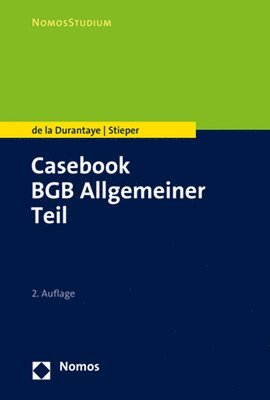 bokomslag Casebook Bgb Allgemeiner Teil