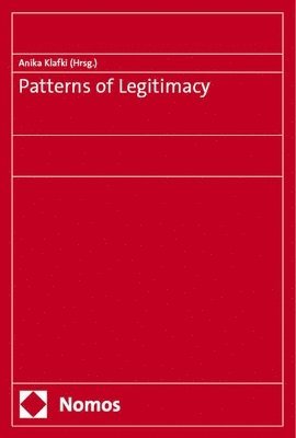 bokomslag Patterns of Legitimacy