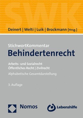 bokomslag StichwortKommentar Behindertenrecht