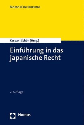 bokomslag Einfuhrung in Das Japanische Recht: Japanisches Recht