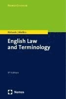 bokomslag English Law and Terminology