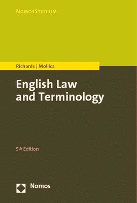 bokomslag English Law and Terminology