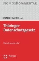 bokomslag Thuringer Datenschutzgesetz: Handkommentar