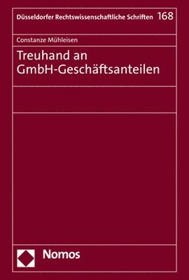 bokomslag Treuhand an Gmbh-Geschaftsanteilen