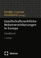bokomslag Gesellschaftsrechtliche Nebenvereinbarungen in Europa: Handbuch