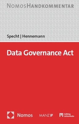 Data Governance ACT: Dga: Handkommentar