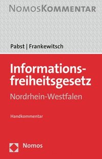 bokomslag Informationsfreiheitsgesetz Nordrhein-Westfalen