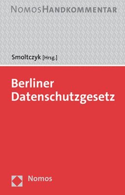 bokomslag Berliner Datenschutzgesetz: Handkommentar