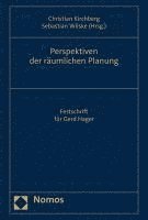 bokomslag Perspektiven Der Raumlichen Planung: Festschrift Fur Gerd Hager