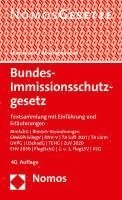 Bundes-Immissionsschutzgesetz: Textsammlung Mit Einfuhrung Und Erlauterungen - Rechtsstand: 1. November 2021 1