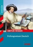 bokomslag Abitur-Wissen - Deutsch Prüfungswissen Oberstufe