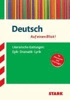 Deutsch - auf einen Blick! Gattungen: Epik, Dramatik und Lyrik 1