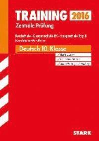 bokomslag Training Abschlussprüfung Zentrale Prüfung Deutsch 10. Klasse 2015 Realschule Nordrhein-Westfalen