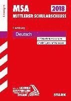 bokomslag Mittlerer Schulabschluss Hamburg 2018 - Deutsch Lösungen