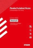 bokomslag STARK Prüfungen und Training Realschulabschluss - Deutsch - Sachsen-Anhalt