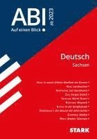 bokomslag STARK Abi - auf einen Blick! Deutsch Sachsen 2024