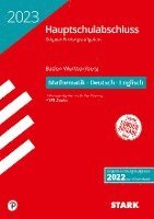 bokomslag STARK Original-Prüfungen Hauptschulabschluss 2023 - Mathematik, Deutsch, Englisch 9. Klasse - BaWü