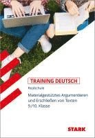 bokomslag STARK Deutsch 9./10. Klasse - Training Realschule - Materialgestütztes Argumentieren, Erschließen von Texten