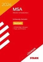 bokomslag STARK Lösungen zu Original-Prüfungen und Training MSA 2024 - Deutsch - Schleswig-Holstein