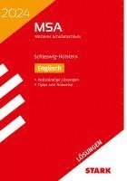 bokomslag STARK Lösungen zu Original-Prüfungen und Training MSA 2024 - Englisch - Schleswig-Holstein