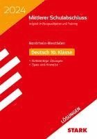 STARK Lösungen zu Original-Prüfungen und Training - Mittlerer Schulabschluss 2024 - Deutsch - NRW 1