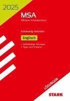 bokomslag STARK Lösungen zu Original-Prüfungen und Training MSA 2025 - Englisch - Schleswig-Holstein