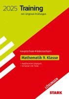 bokomslag STARK Lösungen zu Original-Prüfungen und Training Hauptschule 2025 - Mathematik 9. Klasse - Niedersachsen