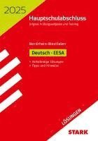 bokomslag STARK Lösungen zu Original-Prüfungen und Training - Hauptschulabschluss / EESA 2025 - Deutsch - NRW