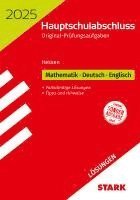 bokomslag STARK Lösungen zu Original-Prüfungen Hauptschulabschluss 2025 - Mathematik, Deutsch, Englisch - Hessen