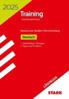 bokomslag STARK Lösungen zu Training Abschlussprüfung Realschule 2025 - Deutsch - BaWü