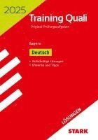 bokomslag STARK Lösungen zu Training Abschlussprüfung Quali Mittelschule 2025 - Deutsch 9. Klasse - Bayern