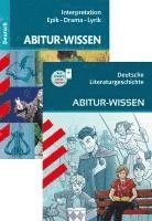 bokomslag STARK Abitur-Wissen Deutsch - Literaturgeschichte + Interpretationen Epik, Drama, Lyrik