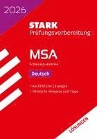 bokomslag STARK Lösungen zu Deutsch - MSA 2026 Schleswig-Holstein - Prüfungsvorbereitung