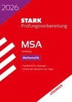 bokomslag STARK Lösungen zu Mathematik - MSA 2026 Hamburg - Prüfungsvorbereitung