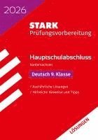 bokomslag STARK Lösungen zu Deutsch 9. Klasse - Hauptschulabschluss 2026 Niedersachsen - Prüfungsvorbereitung