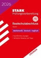 bokomslag STARK Lösungen zu Mathematik, Deutsch, Englisch - Realschulabschluss 2026 Hessen - Prüfungsvorbereitung