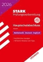 bokomslag STARK Lösungen zu Mathematik, Deutsch, Englisch - Hauptschulabschluss 2026 Hessen - Prüfungsvorbereitung