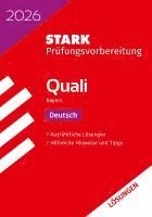 bokomslag STARK Lösungen zu Deutsch 9. Klasse - Quali Mittelschule 2026 Bayern - Prüfungsvorbereitung