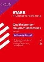 bokomslag STARK Mathematik, Deutsch - Qualifizierender Hauptschulabschluss 2026 Sachsen - Prüfungsvorbereitung