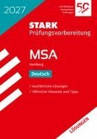 STARK Lösungen zu Deutsch - MSA 2027 Hamburg - Prüfungsvorbereitung, Häftad. Tillgänglighet: Lägg i varukorg