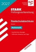STARK Lösungen zu Mathematik - Realschulabschluss 2027 Hessen - Prüfungsvorbereitung, Häftad. Tillgänglighet: Lägg i varukorg