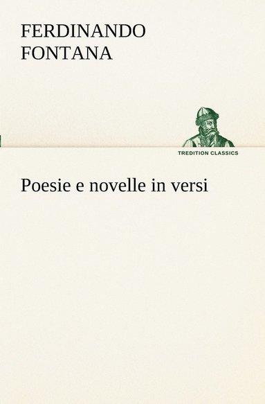 bokomslag Poesie e novelle in versi