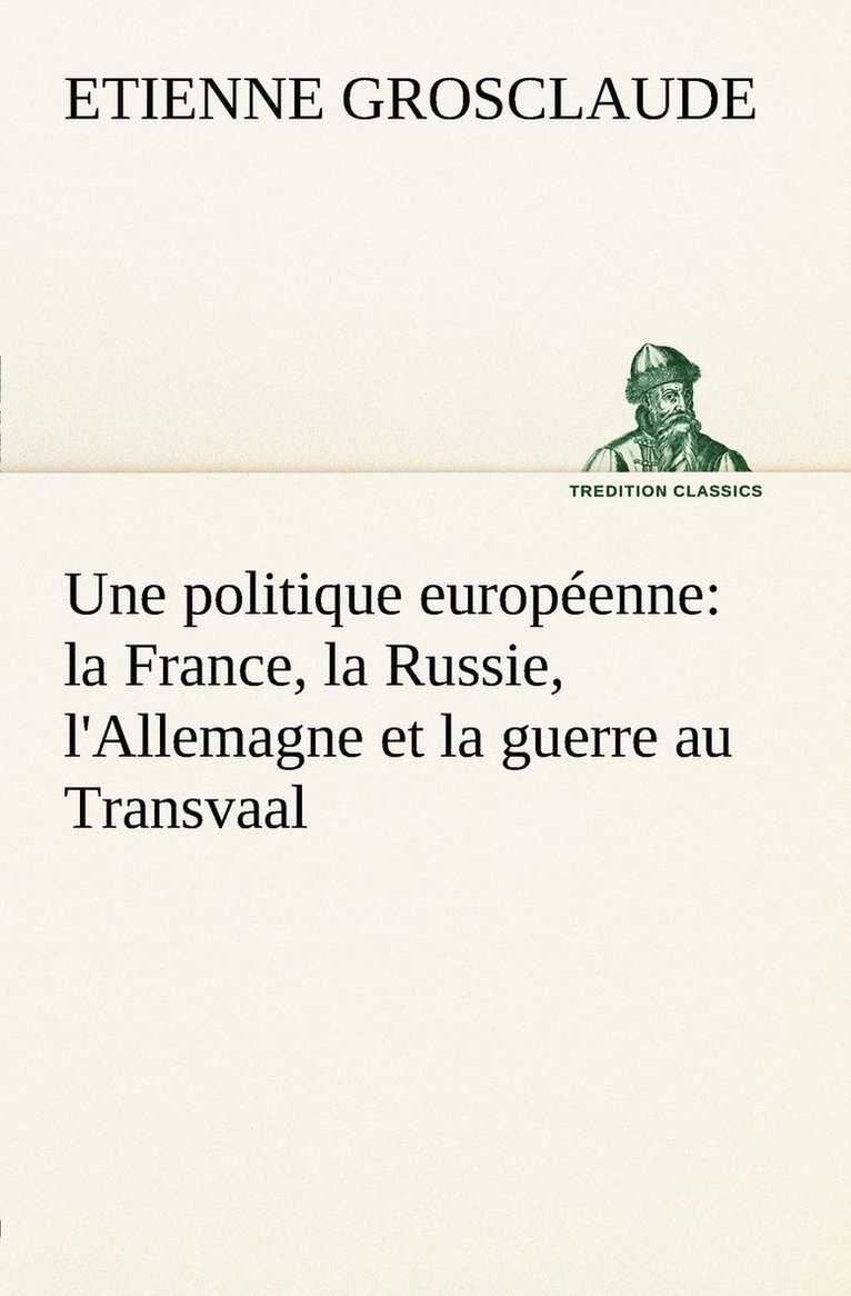 Une politique europenne 1