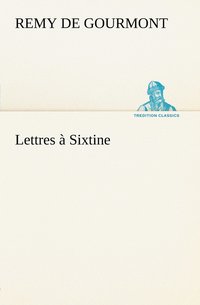 bokomslag Lettres a Sixtine